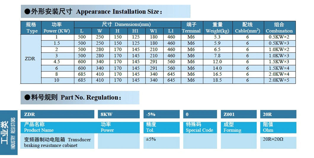 China Electrical Load Bank DC 220V 3 Phase 380V