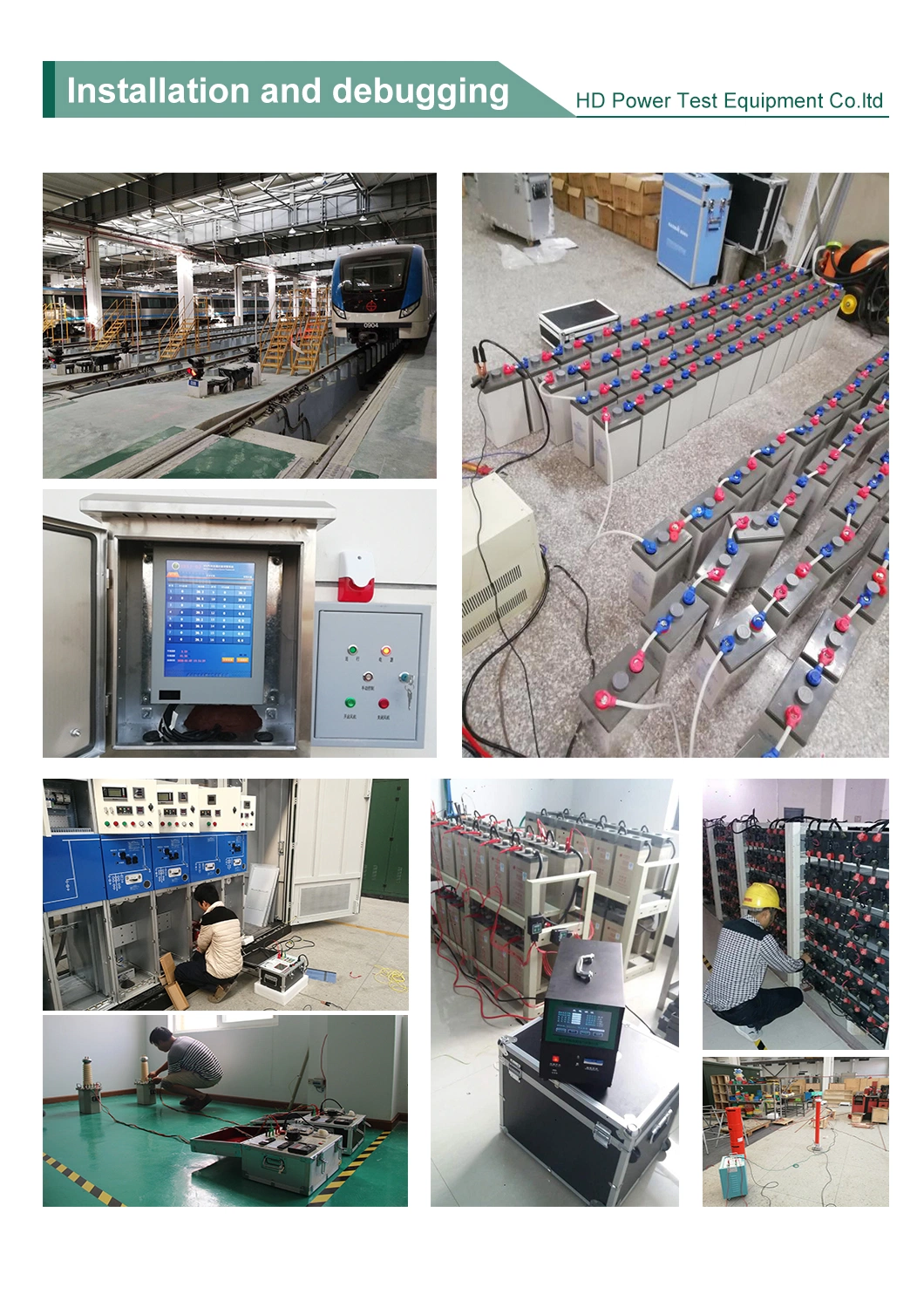 Lead Acid Battery Test Manufacturer Lead-Acid Battery Group Discharge Test DC Load Bank Battery Discharger