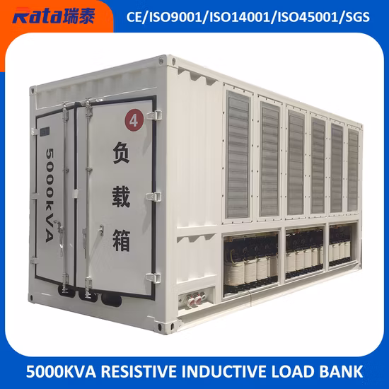 Banque de charge d'essai de charge de générateur inductif résistif factice à C.A. 5mva